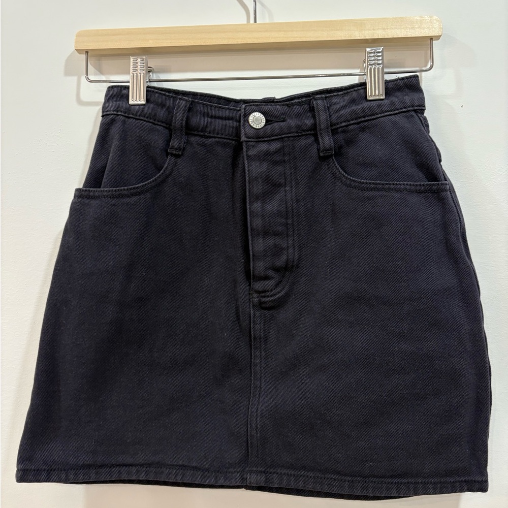 Brandy Melville Black Mini Skirt